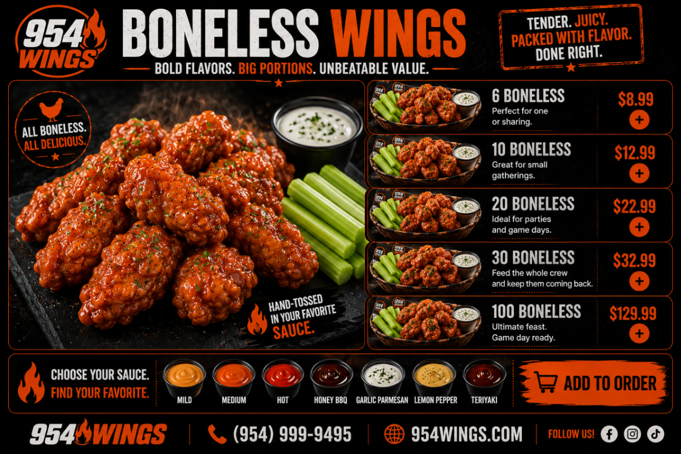Boneless Wings