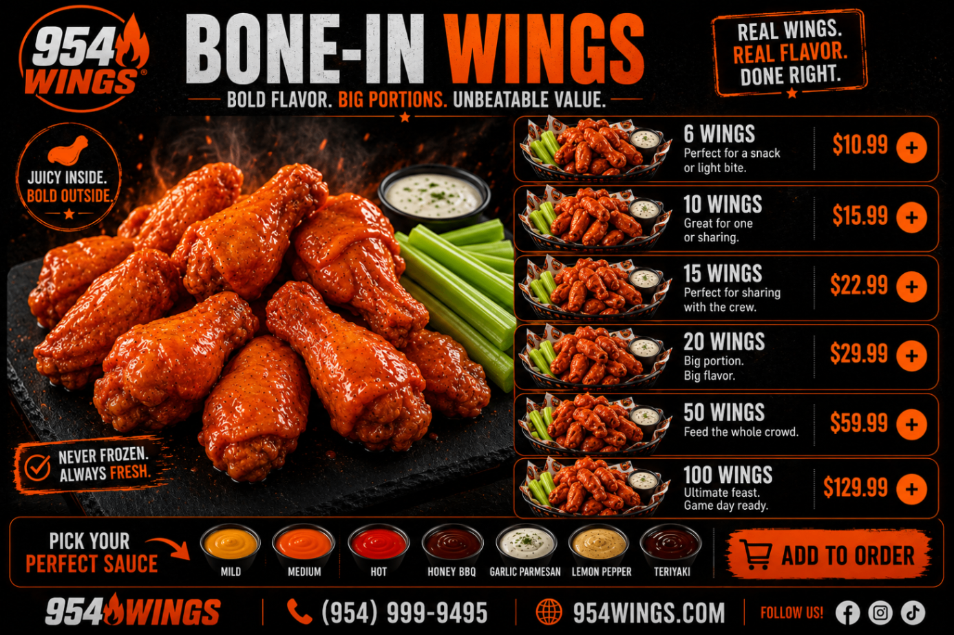 Bone-In Wings